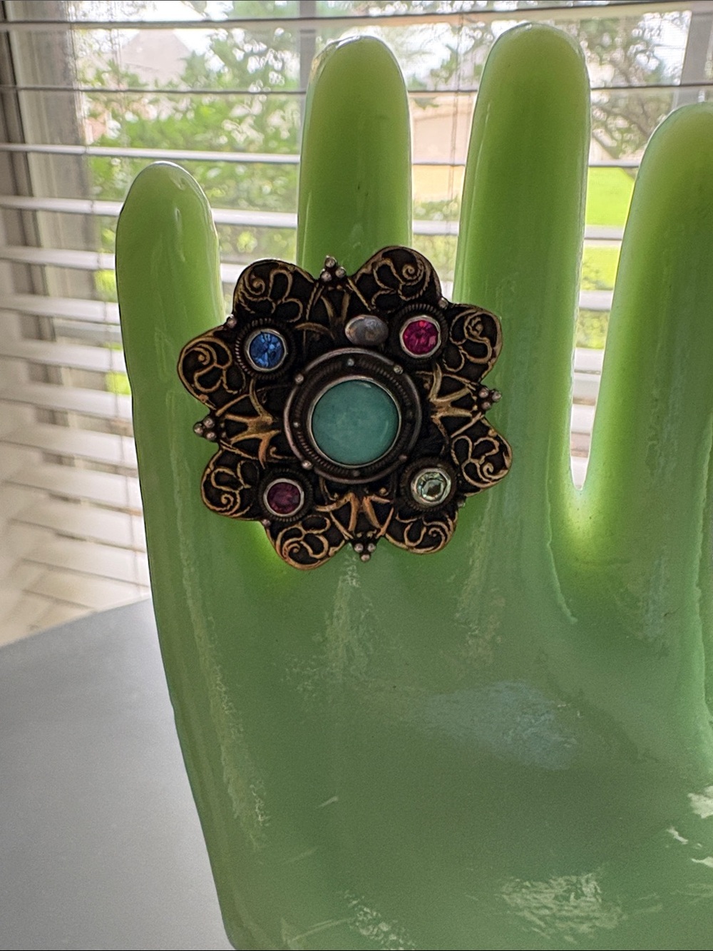 The Dreamer ring sterling size 7 1/2